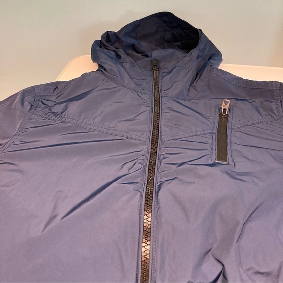 G-STAR RAW Sz M Overshirt Raincoat Wind Breaker Hooded Jacket - Picture 10 of 13